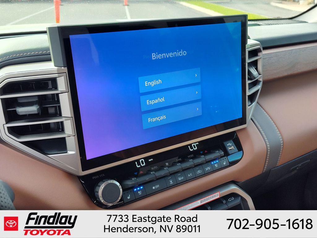 new 2026 Toyota Tundra Hybrid car, priced at $72,222