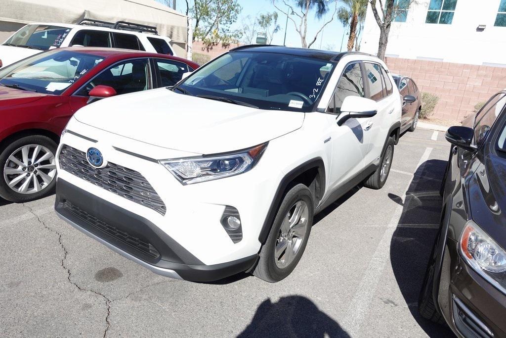 used 2021 Toyota RAV4 Hybrid car, priced at $35,188