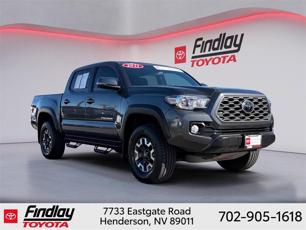 used 2021 Toyota Tacoma car, priced at $29,588