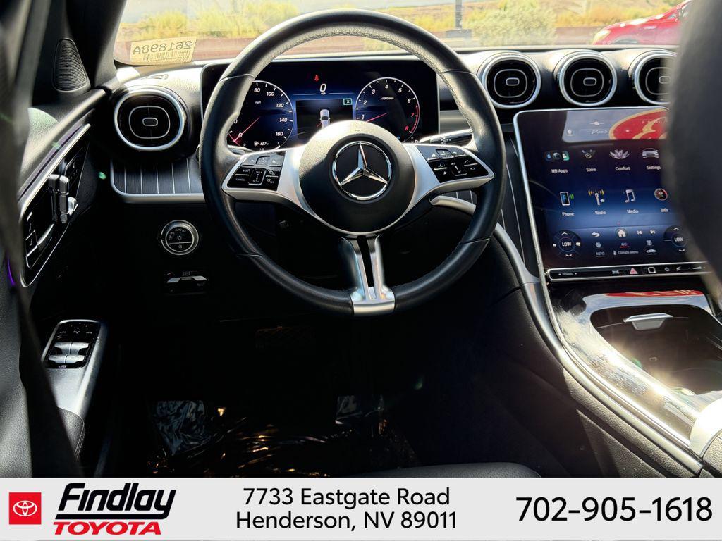 used 2023 Mercedes-Benz C-Class car, priced at $33,188