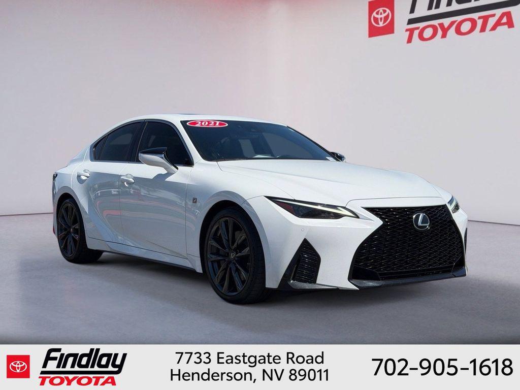 used 2021 Lexus IS 350 car, priced at $36,988
