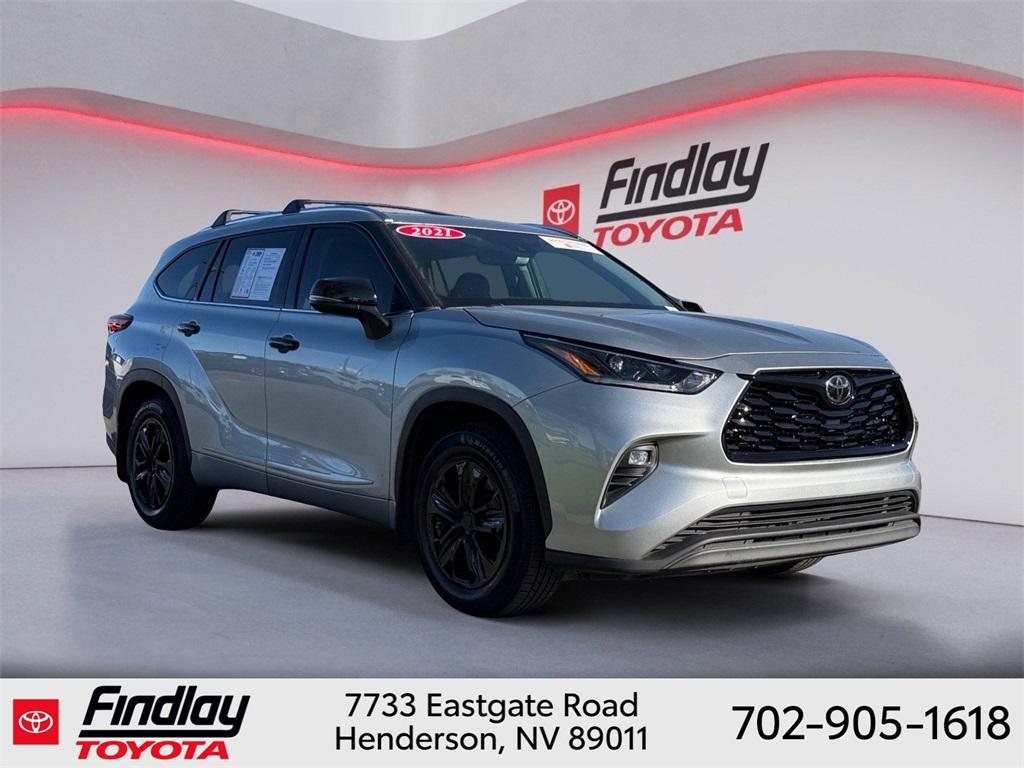 used 2021 Toyota Highlander car, priced at $25,788