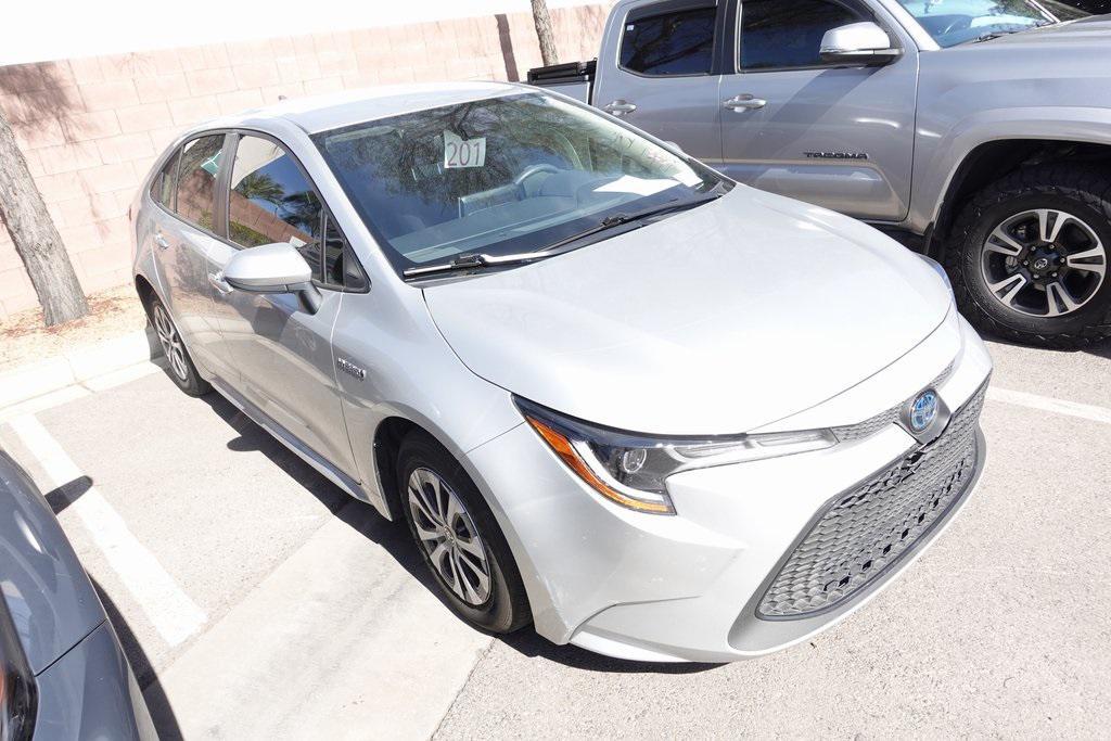 used 2021 Toyota Corolla Hybrid car, priced at $19,988