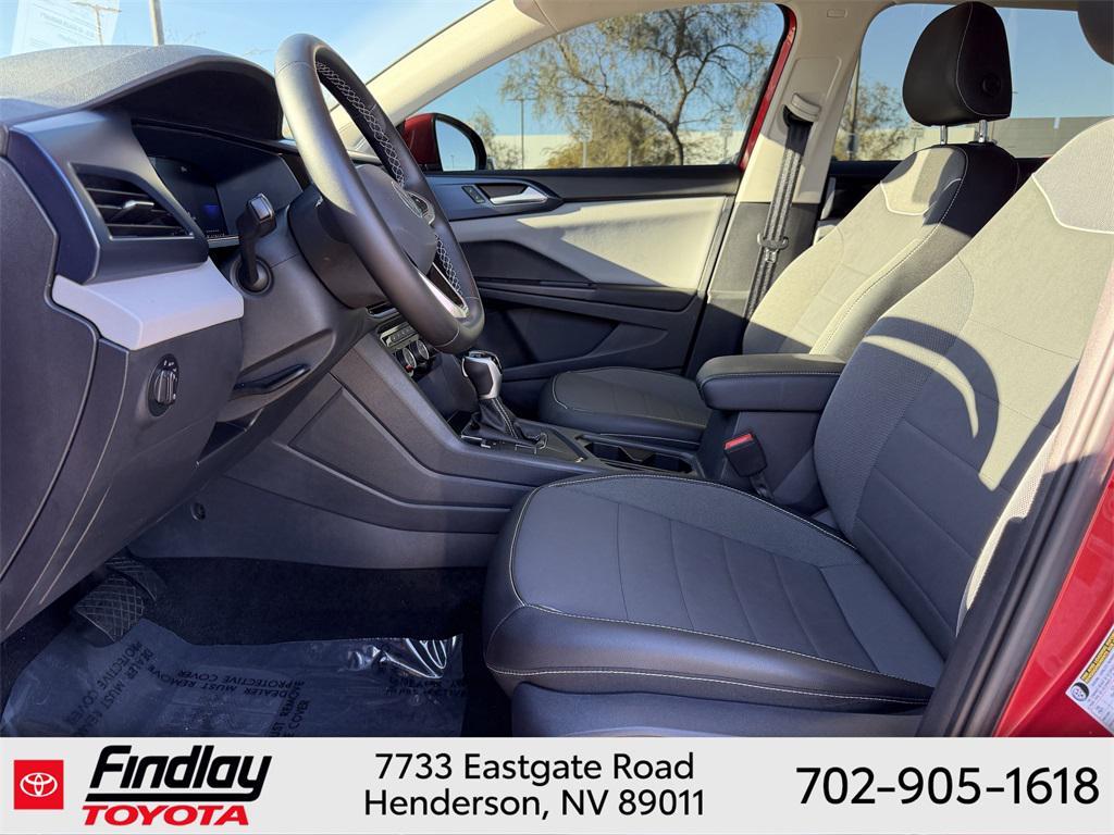 used 2023 Volkswagen Taos car, priced at $19,188