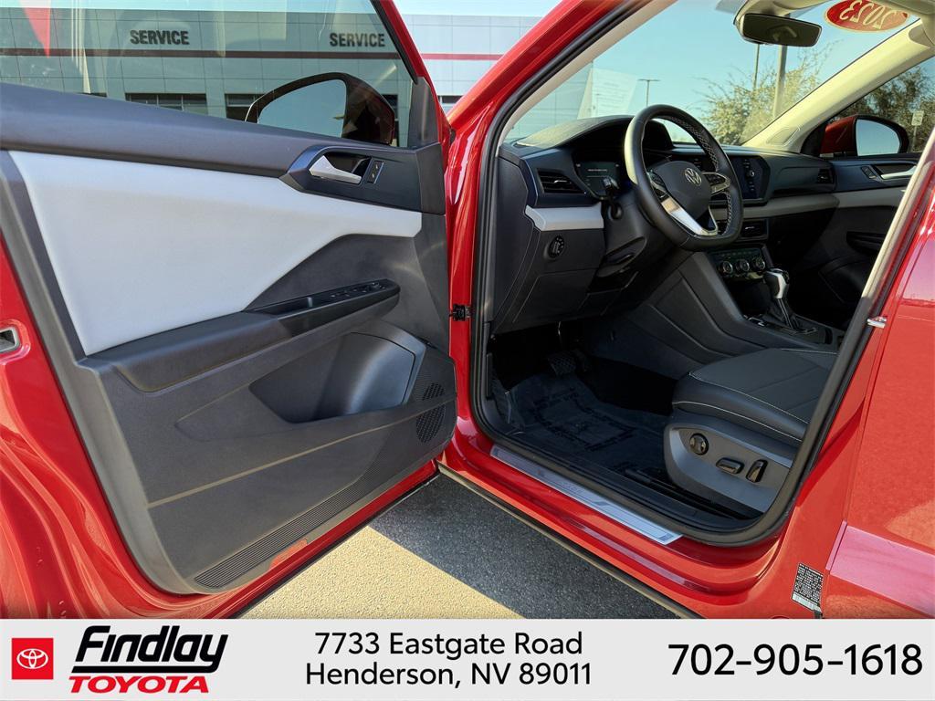 used 2023 Volkswagen Taos car, priced at $19,188