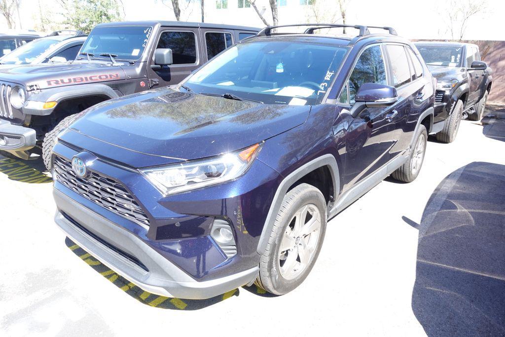 used 2021 Toyota RAV4 Hybrid car, priced at $34,087