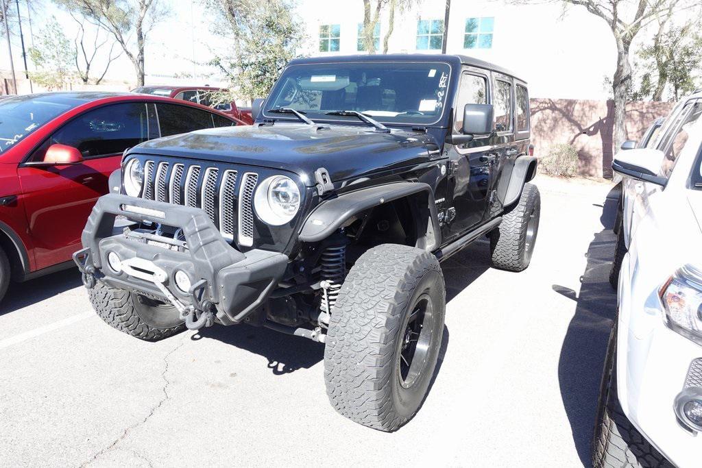 used 2018 Jeep Wrangler Unlimited car, priced at $23,688