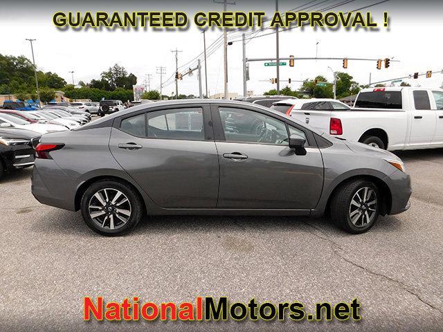 used 2021 Nissan Versa car, priced at $9,895