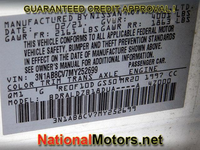 used 2021 Nissan Sentra car, priced at $11,500