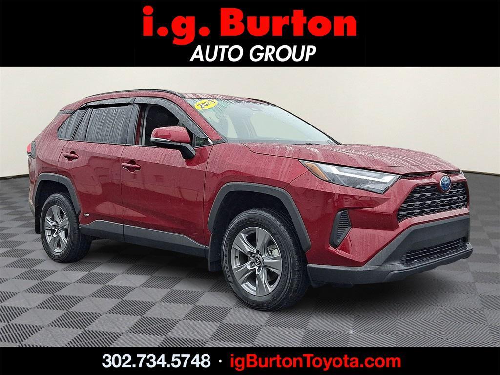 used 2023 Toyota RAV4 Hybrid car, priced at $30,500