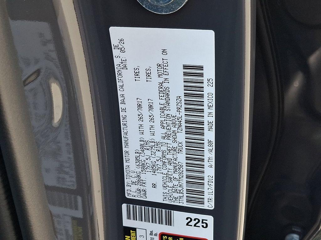 new 2026 Toyota Tacoma car, priced at $49,841