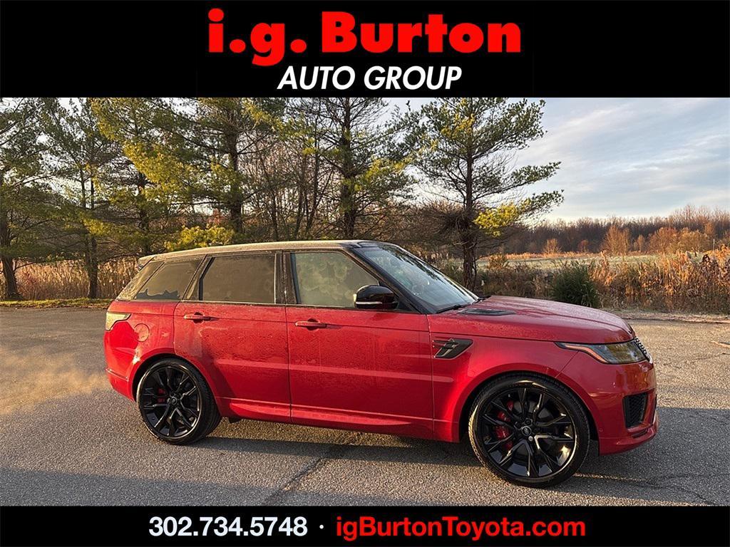 used 2021 Land Rover Range Rover Sport car, priced at $42,500