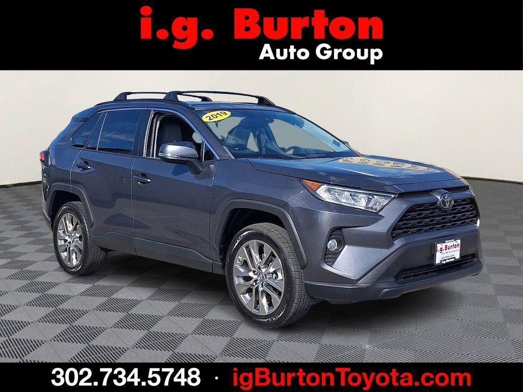 used 2019 Toyota RAV4 car, priced at $30,199