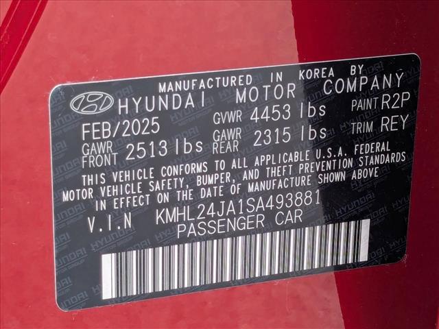 new 2025 Hyundai Sonata car, priced at $26,180