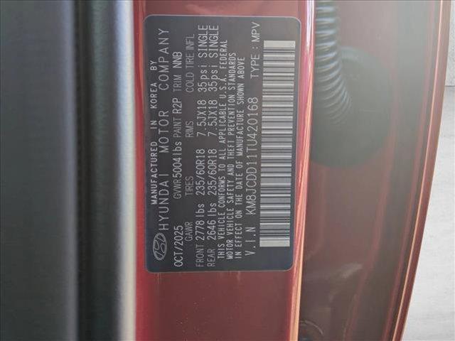 new 2026 Hyundai TUCSON Hybrid car, priced at $38,190