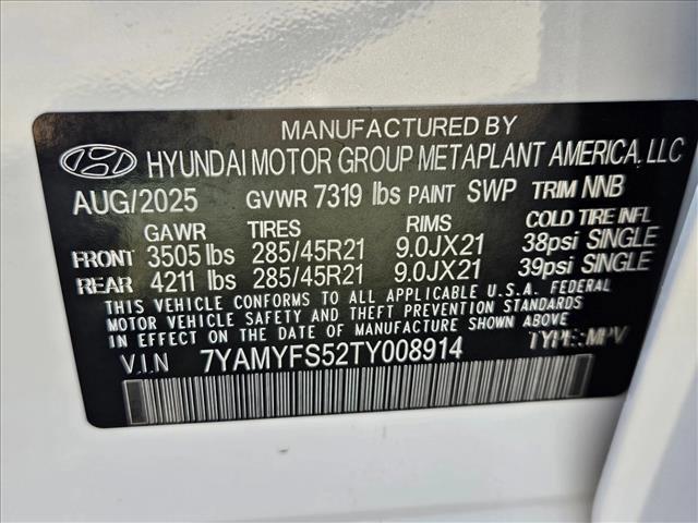 new 2026 Hyundai IONIQ 9 car, priced at $77,960