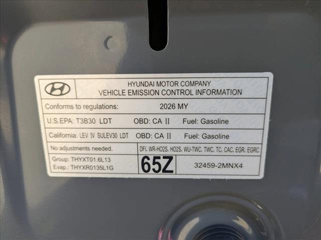 new 2026 Hyundai TUCSON Hybrid car, priced at $35,975