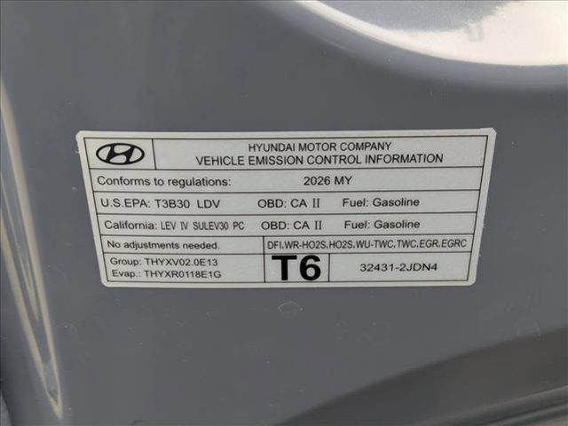 new 2026 Hyundai Sonata Hybrid car, priced at $40,295