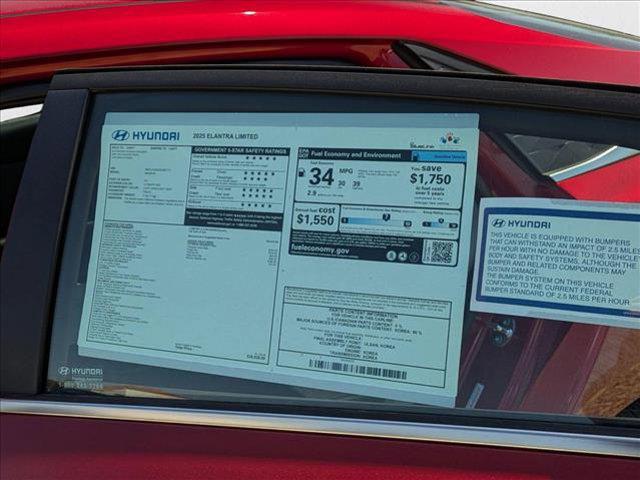 new 2025 Hyundai Elantra car, priced at $26,222