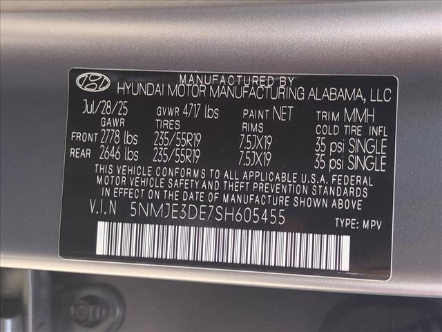 new 2025 Hyundai Tucson car, priced at $39,348