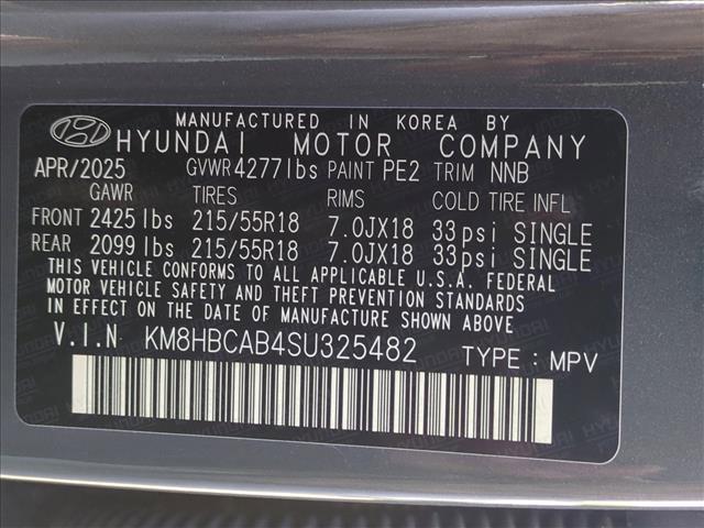 new 2025 Hyundai Kona car, priced at $27,248