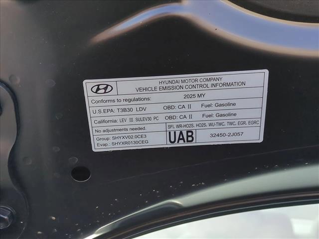 new 2025 Hyundai Elantra car, priced at $23,051