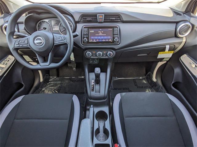 new 2025 Nissan Versa car, priced at $18,402