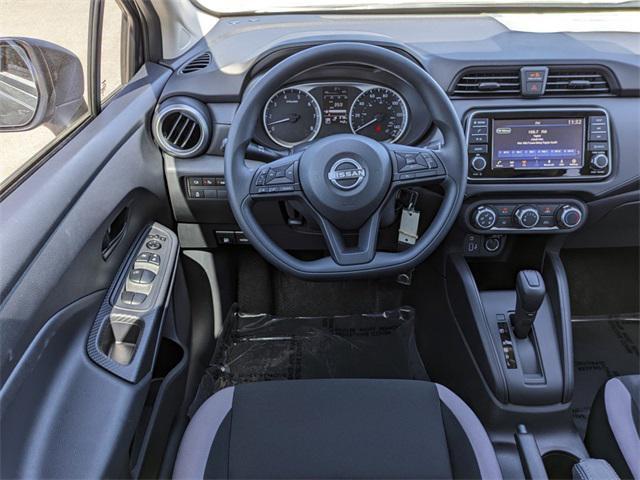new 2025 Nissan Versa car, priced at $18,402