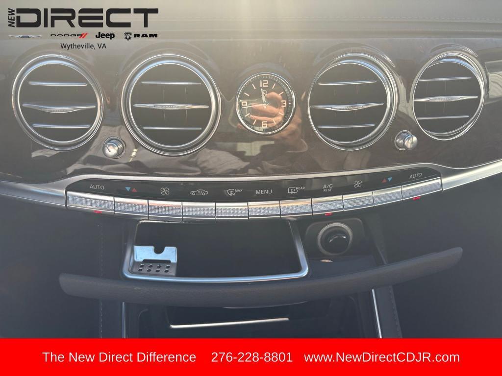 used 2018 Mercedes-Benz S-Class car, priced at $24,801