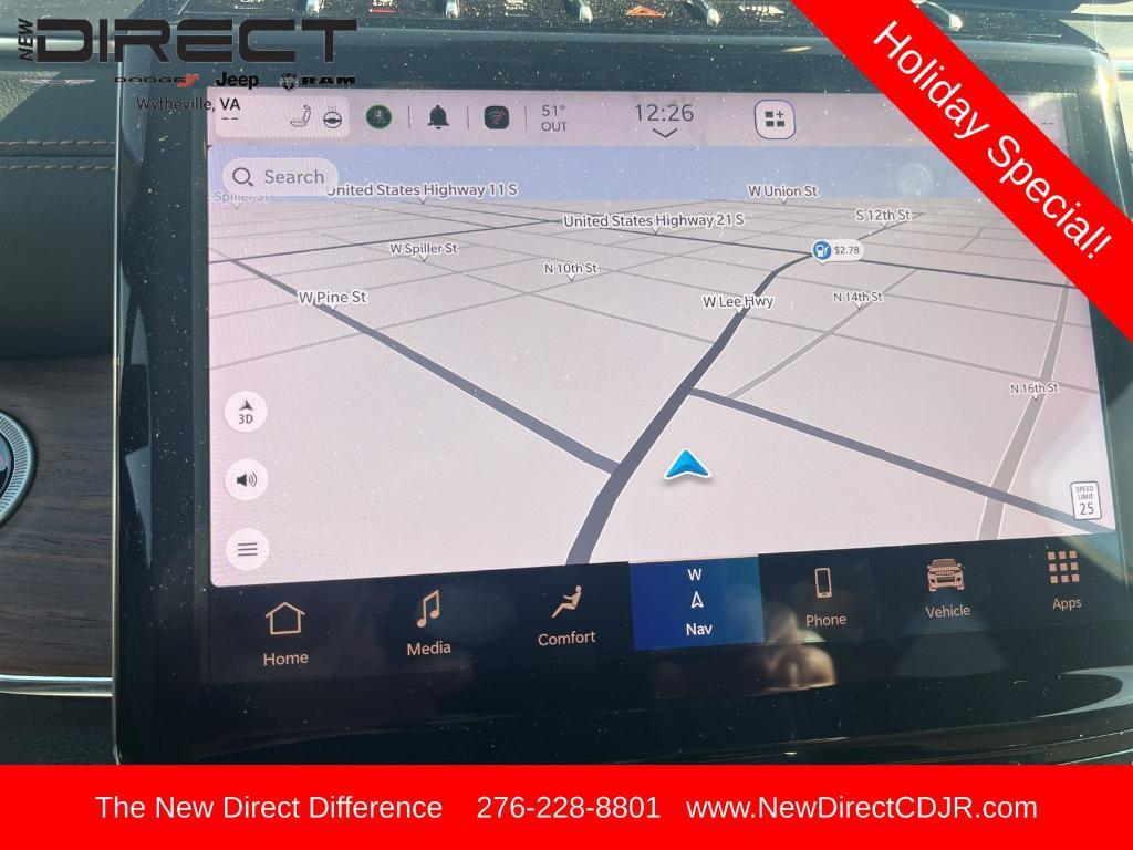 used 2024 Jeep Grand Cherokee L car, priced at $46,912