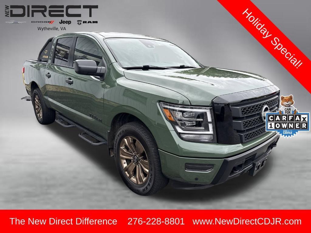 used 2024 Nissan Titan car, priced at $38,998
