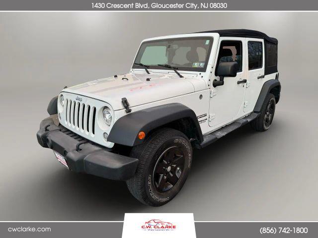 used 2017 Jeep Wrangler Unlimited car, priced at $17,811
