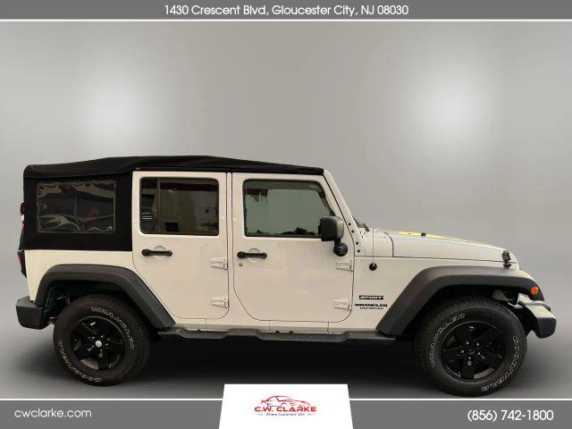 used 2017 Jeep Wrangler Unlimited car, priced at $16,411