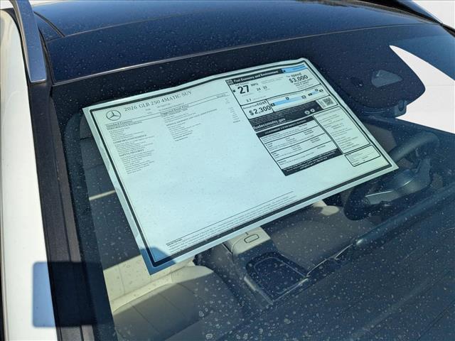 new 2026 Mercedes-Benz GLB 250 car, priced at $50,030