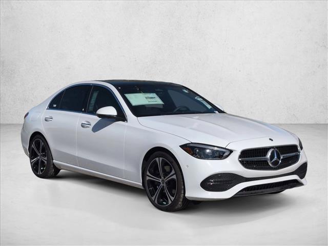 new 2025 Mercedes-Benz C-Class car, priced at $57,075