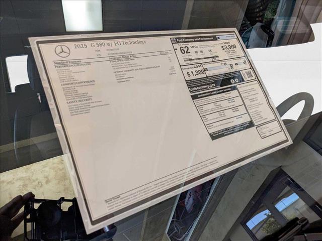 new 2025 Mercedes-Benz G-Class car, priced at $180,935