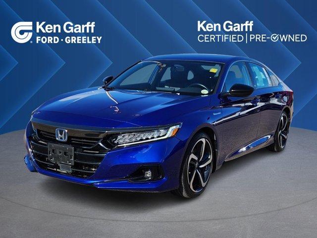 used 2022 Honda Accord Hybrid car, priced at $25,334
