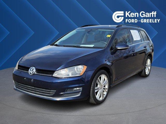 used 2015 Volkswagen Golf SportWagen car, priced at $9,793
