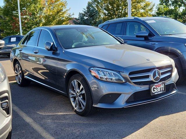 used 2021 Mercedes-Benz C-Class car, priced at $17,897