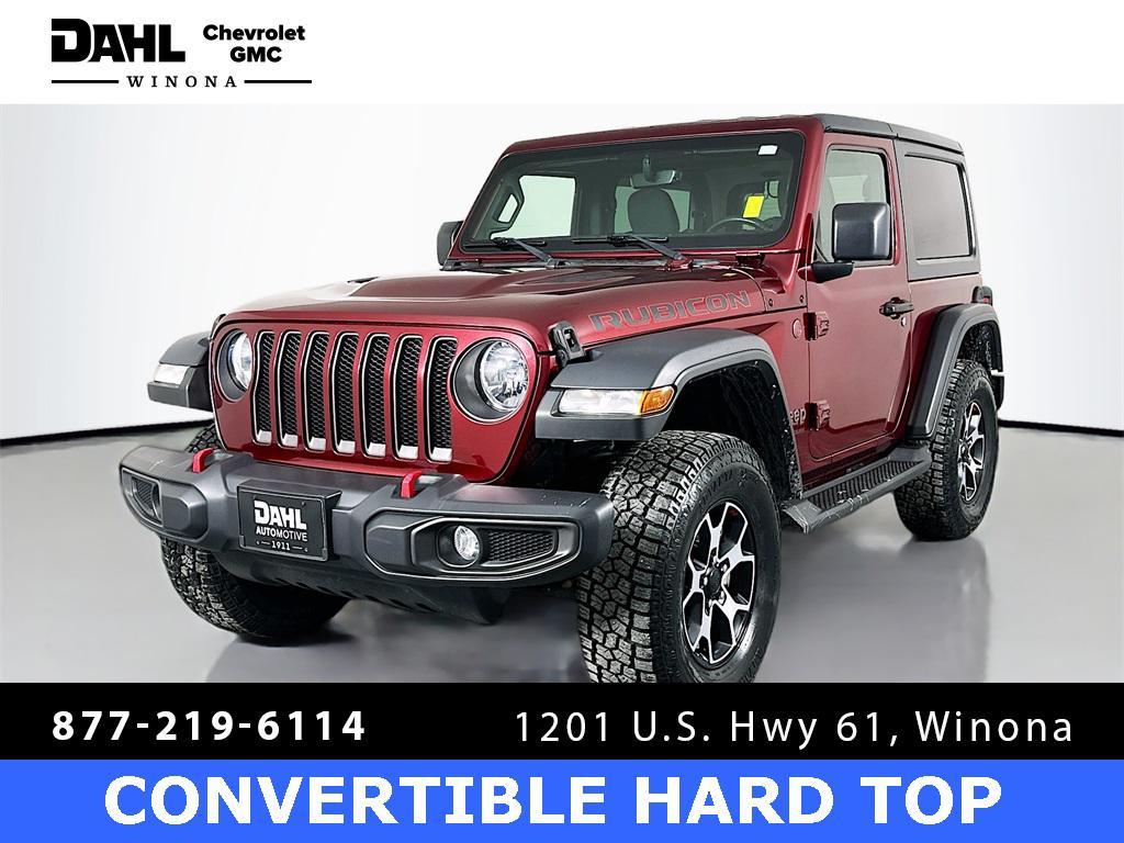 used 2021 Jeep Wrangler car, priced at $21,400