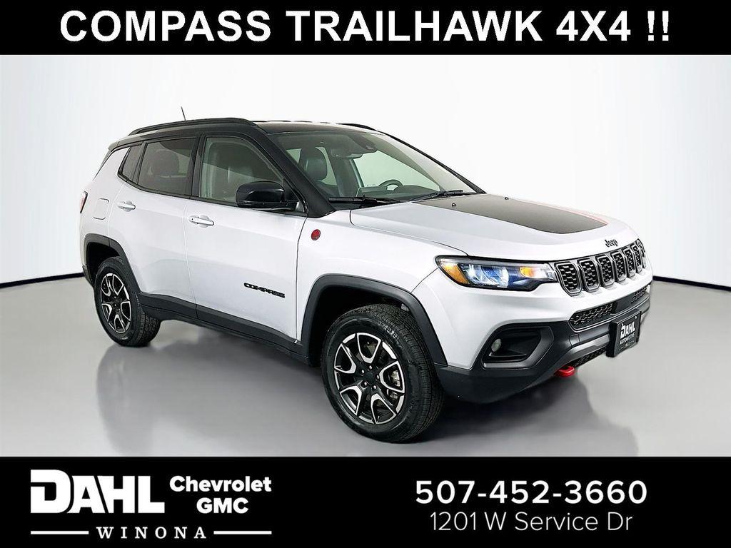 used 2024 Jeep Compass car, priced at $22,400