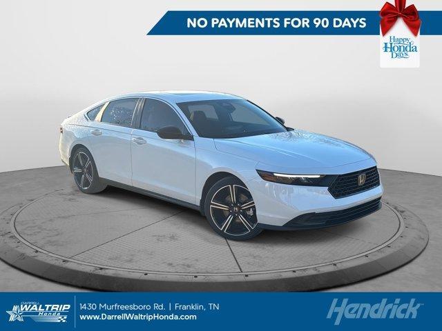 new 2025 Honda Accord Hybrid car, priced at $33,705