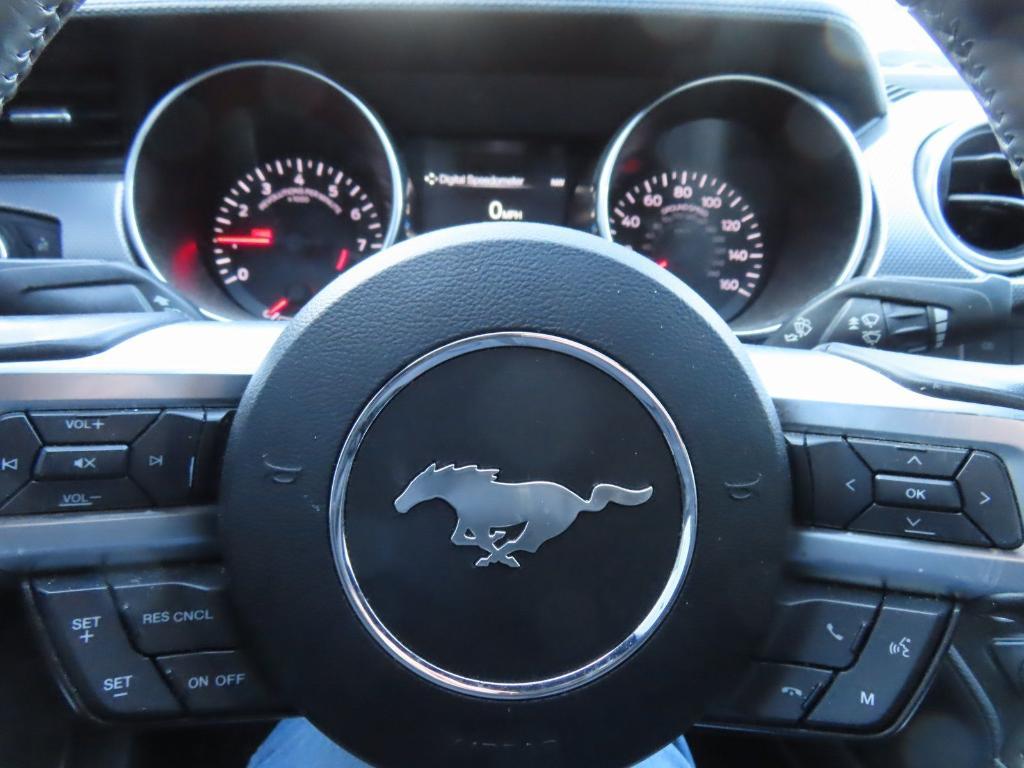 used 2018 Ford Mustang car, priced at $27,500