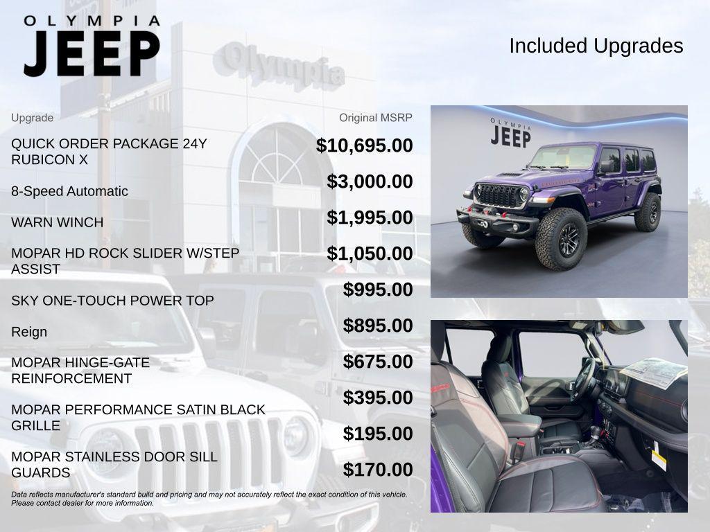 new 2026 Jeep Wrangler car, priced at $70,780