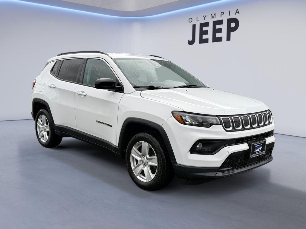 used 2022 Jeep Compass car, priced at $18,448