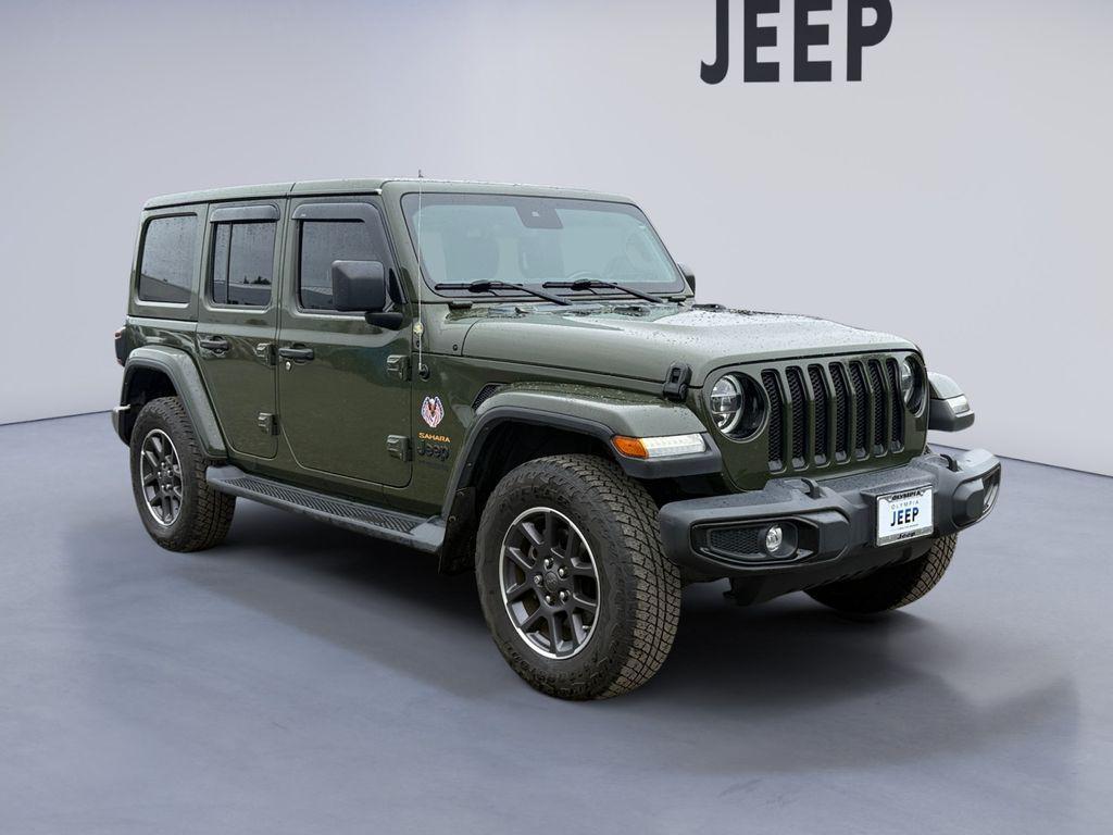 used 2021 Jeep Wrangler Unlimited car, priced at $28,421