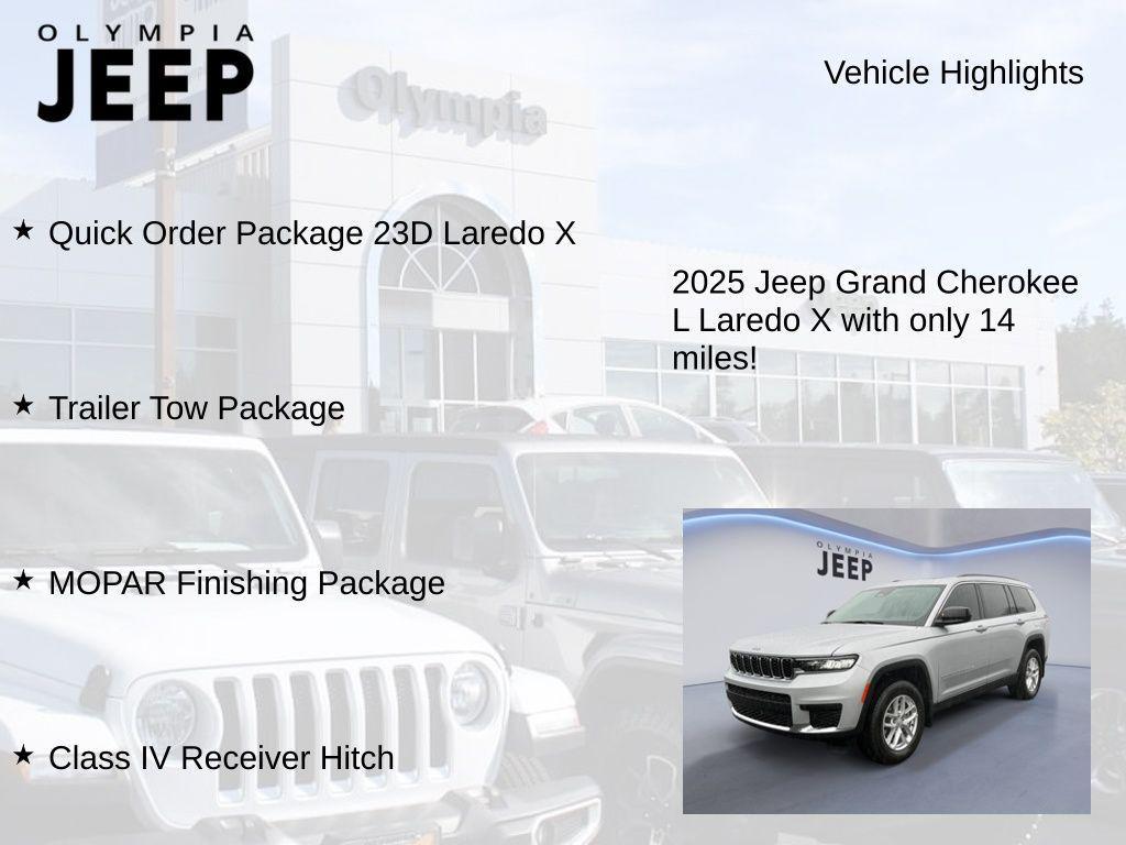 new 2025 Jeep Grand Cherokee L car, priced at $39,282