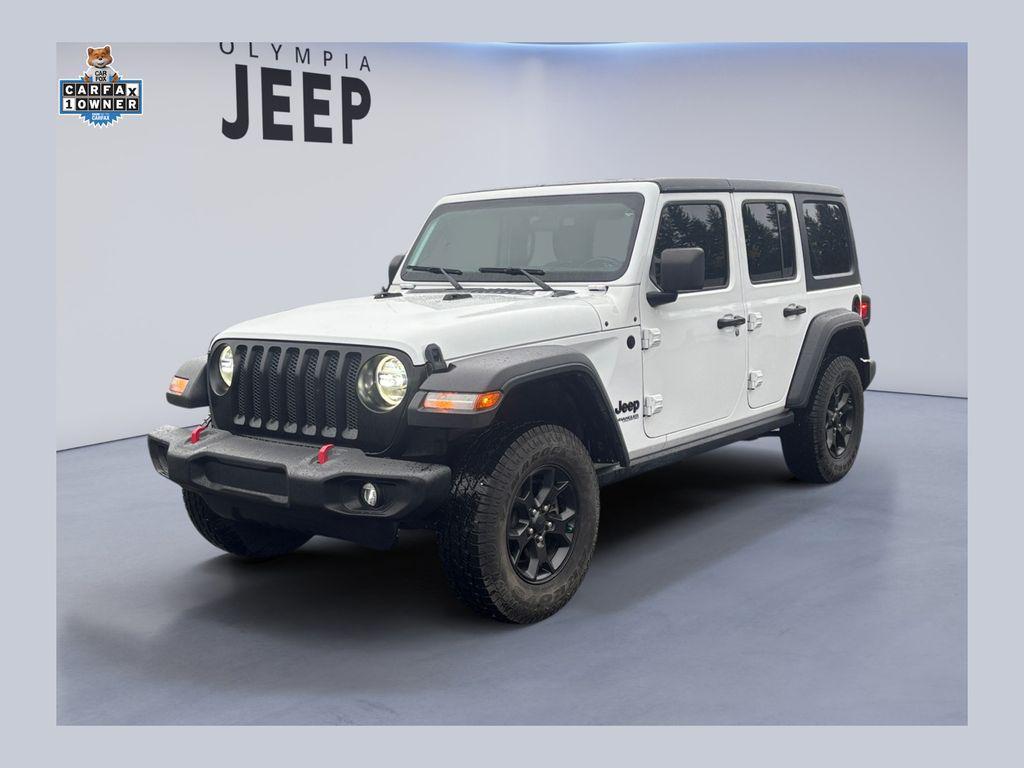 used 2021 Jeep Wrangler car, priced at $29,448