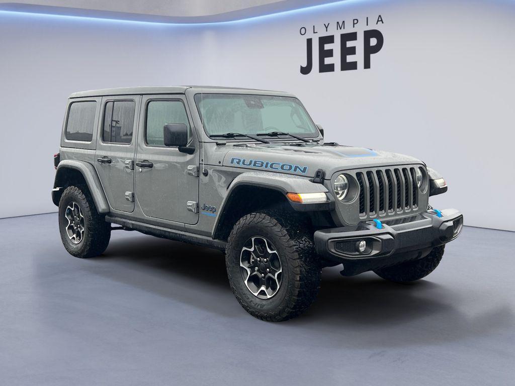 used 2022 Jeep Wrangler Unlimited 4xe car, priced at $32,998