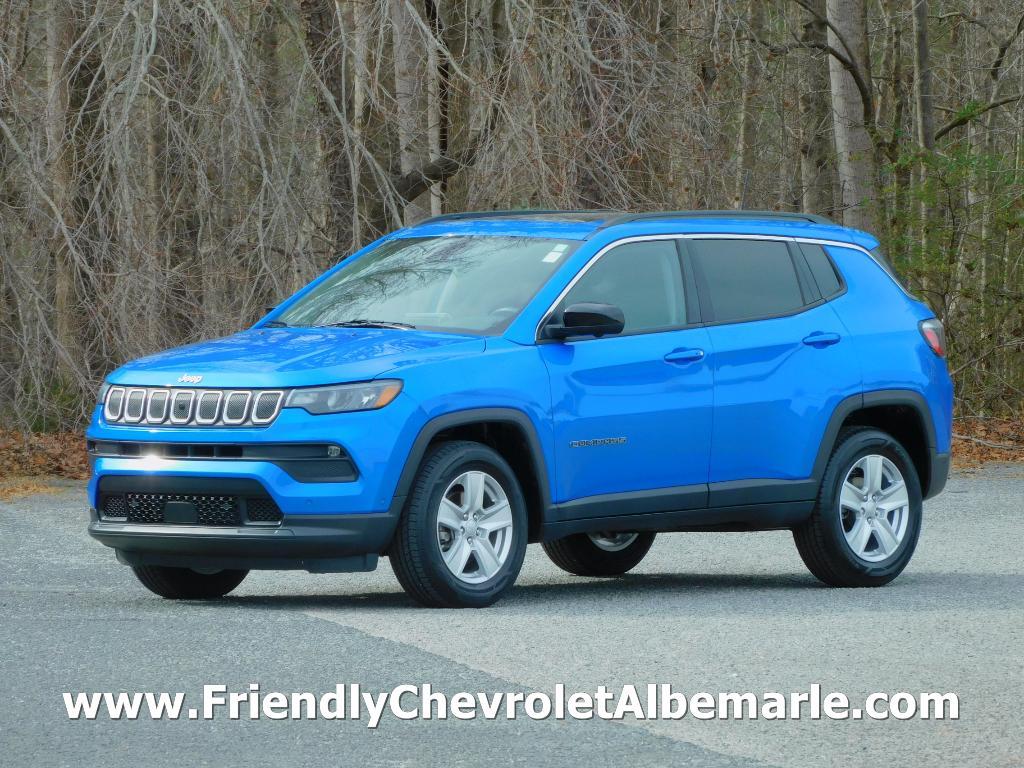 used 2022 Jeep Compass car, priced at $22,987